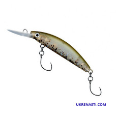 Воблер Daiwa Presso Double Clutch 45F1 цвет Brown Pearl Splash